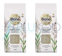 Riso integrale Basmati biologico Biona - 1 kg (confezione da 2)