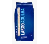 Riso Integrale Lungo, 1 kg, Chicchi Integrali Senza Glutine, Arroz Largo, pack 6