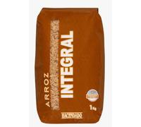 Riso Integrale Lungo, Chicchi Integrali, 1 Kg, Senza Glutine, Senza Pesticidi, PACK 5