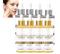 Riso nero Fiala Riso Bianco Scrub Siero, delicato esfoliante Viso & Corpo Idratante Sieri con niacinamide e estratti di riso, minimizzazione dei pori e idratazione profonda (8)