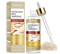 Riso Peeling Siero & Peel Shot - Delicato scrub viso per la rimozione di cellule morte della pelle e punti neri, siero idratante per tutti i tipi di pelle, cura della pelle coreana, 100 ml