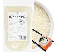 Riso per Sushi 1 kg - Per Maki, Nigiri, Temaki e Bowl | Riso adatto a sushi, maki, nigiri, temaki, onigiri e bowl di ispirazione asiatica - KUCHNIA ZDROWIA