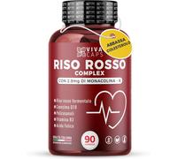 Riso Rosso Fermentato Colesterolo 97Mg Integratore Con Monacolina-K, 90Capsule