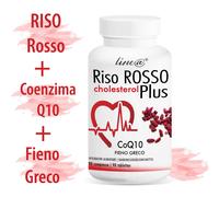 RISO ROSSO FERMENTATO Line@ + COENZIMA Q10 + FIENO GRECO | ITALIA | x 3 MESI