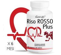 RISO ROSSO PLUS Fermentato Line@ 180 CPR per 6 MESI di trattamento|Nuova formula