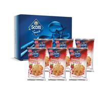 Riso Scotti Gemma di Riso Frutti Rossi 6x 35g | Biscotti con Farina di Riso, Farina di Riso Integrale e con Fiocchi di Avena, Fonte di Fibre