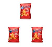 Riso Scotti Guttiau Snack Super Croccante Gusto Pizza, Snack con Farina di Riso, Prodotto Artigianale, 1 pezzo (Confezione da 3)