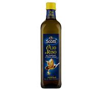 Riso Scotti Olio di Riso - Bottiglia Olio di Riso per Condimenti e Fritture Delicate - Sapore Dolce per Cibi Freddi e Insalate - Fonte di vitamina E, 0,75L