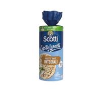 Riso Scotti - Risette Integrali Fibra Più - Gallette di Riso Integrale Senza Glutine Bio, 150g