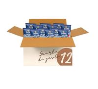 Riso Scotti Risette Snack di Riso alla Paprika, Snack Gallette di Riso Senza Glutine Bio, Non Fritto, No Glutammato, Sapore Sfizioso, Leggerezza del Riso Ideale per Aperitivi, Multipack da 12 Pezzi