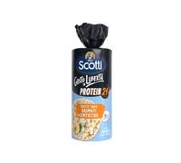 Riso Scotti Risette Snack Protein Gallette con Riso Basmati e Lenticchie Rosse Extra Sottili e Croccanti, 100% Proteine Vegetali, 160g