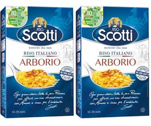 Riso Scotti - Riso Arborio - Riso Superfino - 1 kg (Confezione da 2)