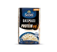 RISO Scotti Riso Basmati E Protein con lenticchie rosse 500 g x8 Totale 4 kg