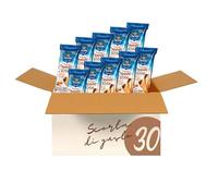 Riso Scotti Snack - Cannolo di Riso e Crema di Nocciole - Snack Dolce Senza Glutine, Senza Olio di Palma - 30 Pezzi