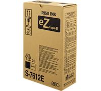 RISOGRAPH S-7612E INCHIOSTRO ORIGINALE NERO PER EZ200 / EZ300 / EZ370 / EZ570