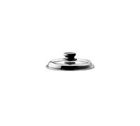 RISOLI COPERCHIO VETRO DIAMETRO 24 CM VETRO BOROSILICATO IMPUGNATURA BACHELITE