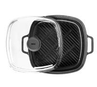 Risoli 00091Q/26TP0 Vaporgrill Vaporiera 26 x 26 con coperchio Explora