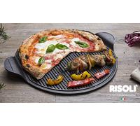 RISOLI' GRIGLIA 40x34 NON SOLO PIZZA RIGATA PRESSOFUSO ALTA CUCINA 2 2026