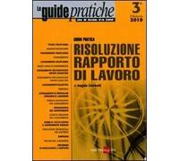 Risoluzione rapporto di lavoro