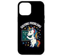 Risolvere i problemi Matematica Unicorn Graphic Custodia per iPhone 12 Pro Max