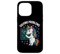 Risolvere i problemi Matematica Unicorn Graphic Custodia per iPhone 14 Pro Max