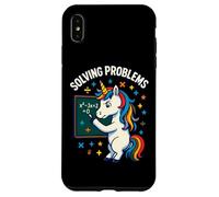 Risolvere i problemi Matematica Unicorn Graphic Custodia per iPhone XS Max