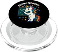 Risolvere i problemi Matematica Unicorn Graphic PopSockets PopGrip per MagSafe