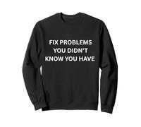 Risolvi i Problemi Che Non sapevi Funny Programmer IT Felpa