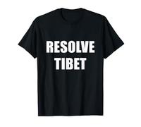 Risolvi Il Tibet - Consapevolezza tibetana Maglietta
