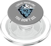 Risolvo i problemi che non vedi l"umorismo tecnologico PopSockets PopGrip per MagSafe