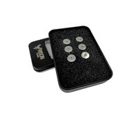 RISON-Titanium Viti a Testa Svasata in Titanio M5, 6 Pezzi Viti a Brugola per Volanti Auto, Viti a Testa Piatta Esagono Incassato Bullone di Fissaggio Viti da Macchina per Volante da Corsa