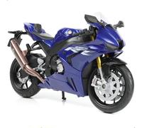Risopen 1/12 1000R Moto Modello Giocattolo Mini Lega Metallo Diecast Blu - Sport Moto da Corsa Collezione Regalo per Uomo Bambino Ragazzo