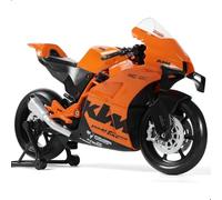 Risopen 1:12 modello di moto compatibile per KTM RC 8C lega Diecast moto modello giocattolo mini moto regalo (arancione)