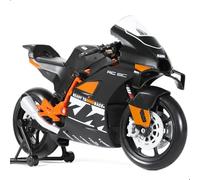 Risopen 1:12 modello di moto compatibile per KTM RC 8C lega Diecast moto modello giocattolo mini moto regalo (nero)