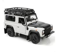 Risopen 1/24 Scala compatibile per Land R0ver Defender Off-Road auto giocattolo classico modello di veicolo giocattolo Mini lusso modello di veicolo collezione e regalo per il bambino Aldult (bianco
