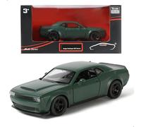 Risopen Compatibile con Dodge Challenger SRT Demon Pull Back Modello Auto Giocattolo Lega Metallo Diecast Modello Auto Cassic Drift Vintage Modello Maisto Carro Modello Giocattolo Collezione Antico