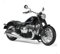 Risopen Modello di moto 1/12 giocattolo Compatibile per BMW R18 in lega pressofusa modello di moto per Nessun montaggio richiesto Mini Racing Moto Collection regalo per adulti (nero)