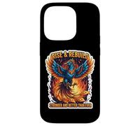 Risorgi e ricostruisci più forte e migliore che mai Phoenix Bird Custodia per iPhone 14 Pro