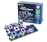 Risorse didattiche Ingranaggi luminosi, Crea disegni che si illuminano al buio, Set STEM, formazione e riconoscimento di modelli per bambini dai 4 agli 8 anni, impara il rapporto di causa-effetto