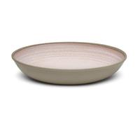 Risottiera, ovale da portata in Melamina Renna Rosa 33x23xh6,5 cm certificato per l'uso alimentare colore Rosa rosa