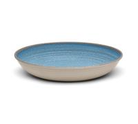 Risottiera, ovale da portata in Melamina Renna Turchese 33x23xh6,5 cm certificato per l'uso alimentare colore Azzurro Turchese azzurro
