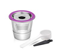 Risparmia con le capsule K-Cup riutilizzabili, filtro per caffè in acciaio inossidabile, compatibili con Keurig 2.0/1.0 Mini Plus (confezion