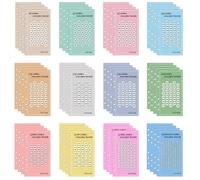 Risparmia Il Denaro Challenge (48 Fogli) per Agenda Del Risparmio, Risparmio Soldi Challenge per Libro Del Risparmio Budget Planner Agenda Risparmio 180gsm Adatto per Budget Binder A6