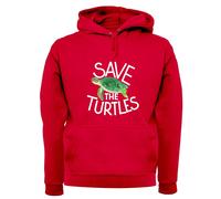 Risparmia The Turtles - Adulti Felpa/Maglione - Eco Terra Planet Mare Animale