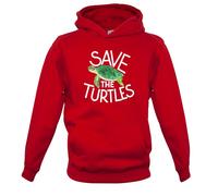 Risparmia The Turtles - Bambini Felpa/Maglione - Eco Terra Planet Mare Animale