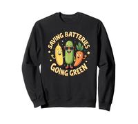 Risparmio batterie Going Green Naughty Donne Volgare Felpa
