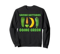 Risparmio batterie Going Green Naughty Donne Volgare Felpa