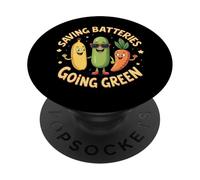 Risparmio batterie Going Green Naughty Donne Volgare PopSockets PopGrip Adesivo