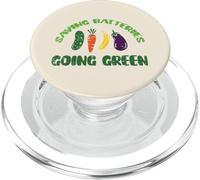 Risparmio di batterie Going Green Divertente Inappropriato Umorismo Donne PopSockets PopGrip per MagSafe