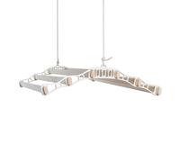 Risparmio Energetico Soffitto Cremagliera Vestiti Asciugatrice 6 Legno Listelli